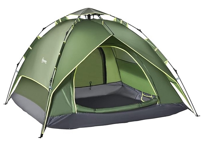 outsunny camping tent review