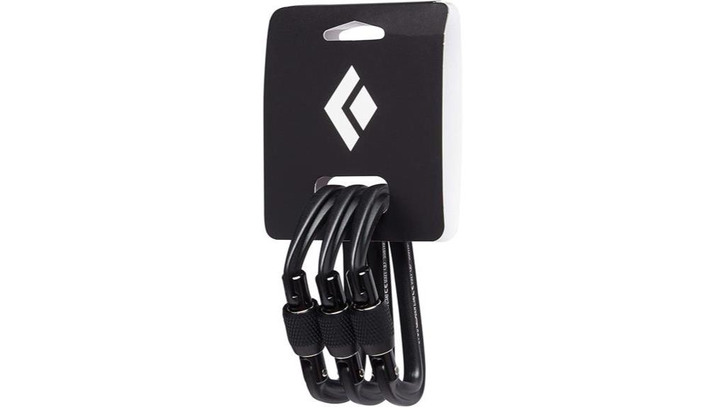 highly rated black carabiner