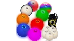 entertaining led juggling balls