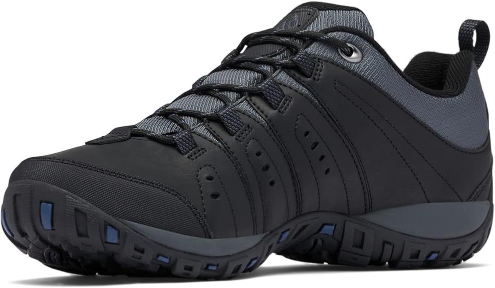 Columbia Woodburn 2 Waterproof (waterbestendig) Wandelschoenen voor Heren, Grijs (Graphite x Dark Mountain), 40 EU