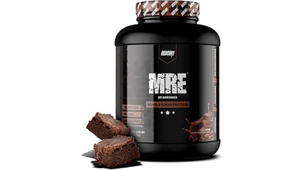 fudge brownie mre review
