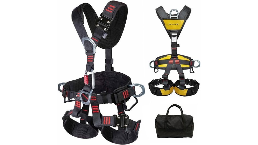 climbing safety harness review