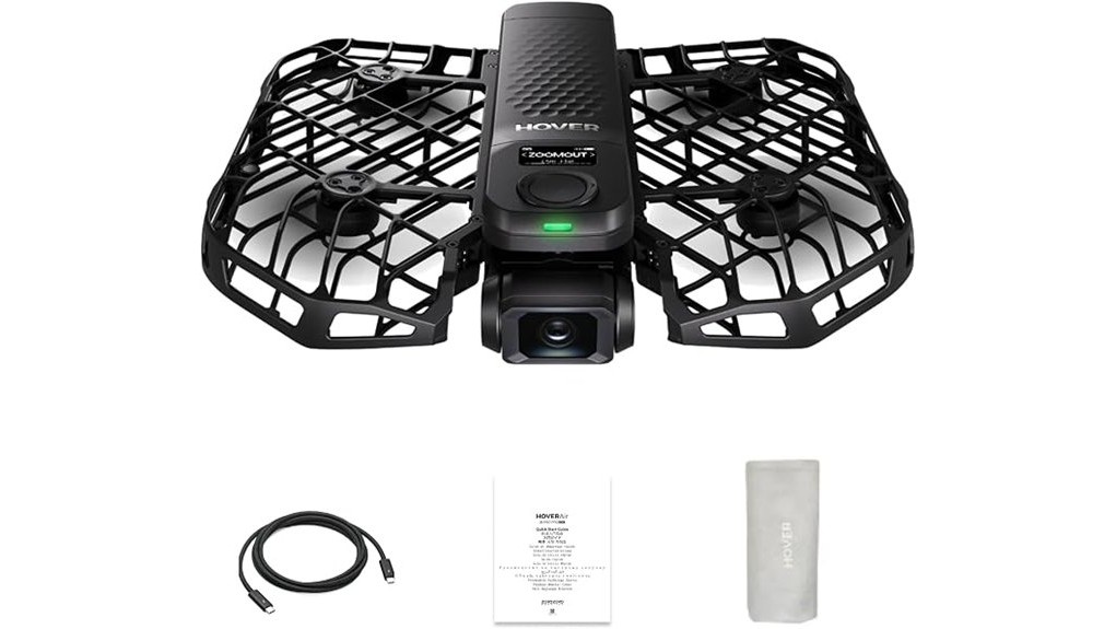 high performance action drone